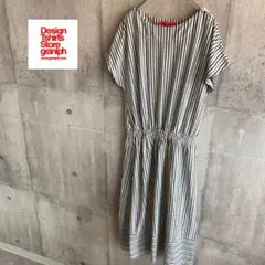 ↓値下げ中↓【graniph】美品！デザイン ロングワンピース