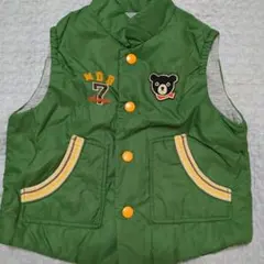 DOUBLE.B クマ刺繍 アウター 90