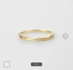 agete アガット K10ピンキーリング #1