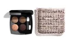 CHANEL レキャトルオンブル ツイード　ブランエローズ04 限定アイシャドウ