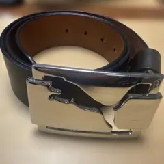 新品PUMA⭐︎本革 黒 ベルト M/90CM