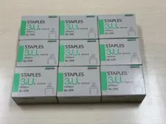 KOKUYO コクヨホッチキス針 3号 U針10㎜足　2400pcs 9箱のサムネイル