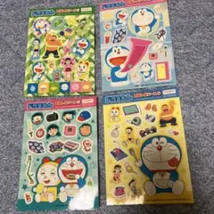 ドラえもん ステッカーシート 4枚セット
