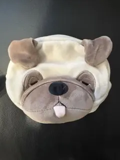 犬の顔ポーチ　フレンチブルドッグ