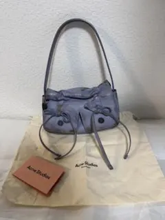 Acne Studios ハンドバッグ マルチポケット 青 - メルカリ