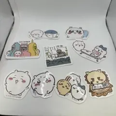 ちいかわ ステッカー うさぎ モモンガ シーサー 鎧さん ハチワレ