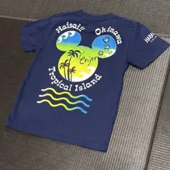 【130㎝】 HabuBox オーシャン ミッキーマウス Tシャツのサムネイル