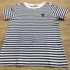 Double.B ミキハウス ボーダー Tシャツ 110