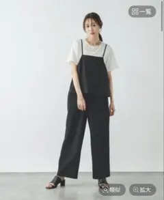 グローバルワーク　冷感サロペットのサムネイル