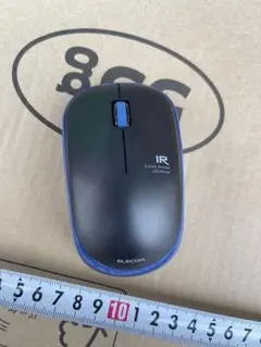 ELECOM M-IR07DR SBUワイヤレスマウス　黒＆ブルーのサムネイル