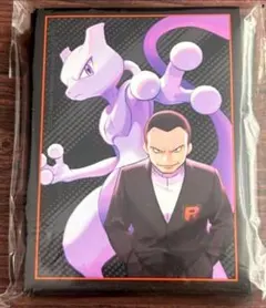 【新品・匿名】海外限定 サカキ & ミュウツー デッキシールド スリーブ 65枚