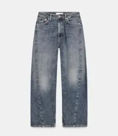 【新品タグ付き】ZARA ザラ TRF バレルバギーデニムパンツ 36