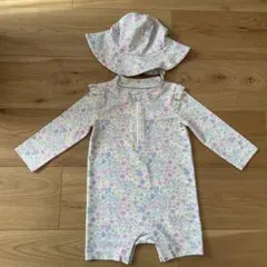 GAP 花柄 ベビー水着 12-18 months