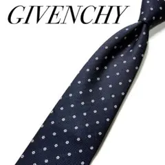 3913✨極美品✨ジバンシー ネクタイ 小紋柄 花柄