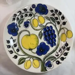 稀少19-20世紀 南フランス 黄釉色絵輪花深皿 23cm 伊丹十三の台所