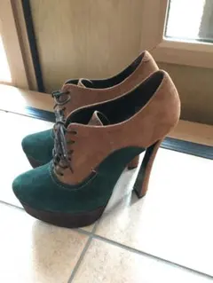 パンプス ショートブーツ プラットフォーム 新品 未使用
