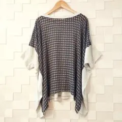 【AS KNOW AS olaca】切替 ドルマン プルオーバー ゆったりのサムネイル