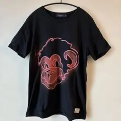 Paul Smith JEANS モンキー プリント Tシャツ ブラック Mのサムネイル