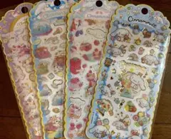 【海外正規品】サンリオ　シナモロール　4枚セット