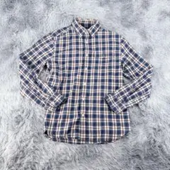 『GAP』ギャップ (S) トップス シャツ チェック柄 長袖 袖ボタンのサムネイル