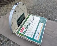Coleman オーバルBBQテーブル 170-5659 箱付き 折りたたみ式のサムネイル