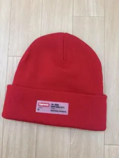 Supreme Box Logo Beanie レッド - メルカリ