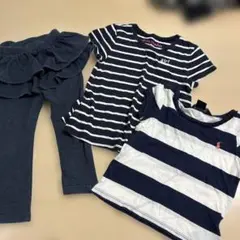 美品　Ralph Lauren Tシャツ　レギンスセット 2T 90 アバクロ