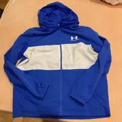 Under Armour ウィンドブレーカー XL 青/白