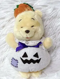 ディズニーストア プーさん ハロウィン2025 ぬいぐるみキーチェーン おばけ