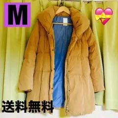 美品　ダウンコート ラボラトリーワーク　キャメル　ベージュ　暖かい　冬服　❤️