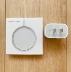 iPhone用MagSafeマグセーフワイヤレス&急速純正品質20Wアダプター