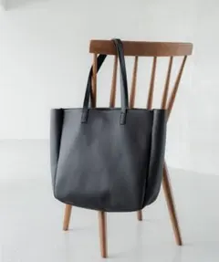 GLOBAL WORK ブラック トートバッグ