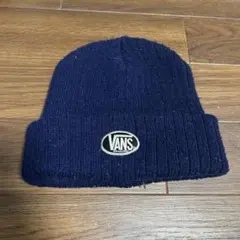 VANS ビーニー ニット帽 ネイビーのサムネイル