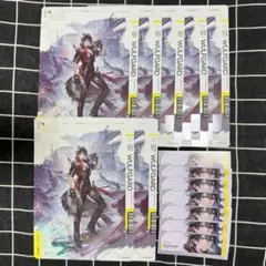 【非売品】アークナイツエンドフィールド　全力待機 色紙 非売品】アークナイツ エンドフィールド 色紙 全力待機 - メルカリ