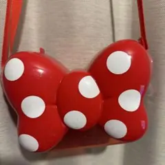 【廃盤】ディズニー　ミニーポップコーンバケット　紐あり