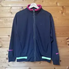 ADIDAS フルジップジャケット ネイビー