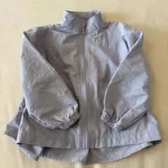 【美品】branshes WEB限定撥水加工Aラインシルエットナイロンジャケット