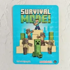 マインクラフト Minecraft 丸美屋 ステッカー シール 1枚のサムネイル