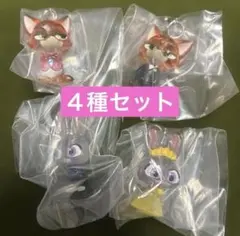 ズートピア2 めじるしアクセサリー　４種　セミコンプリートセット