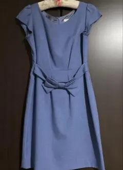 プロポーション リボン付きドレッシングワンピースS