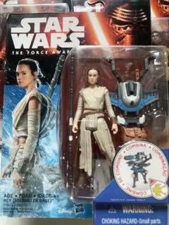 スター・ウォーズ　ベーシックフィギュア セット レイ フィン ポー ダメロンのサムネイル