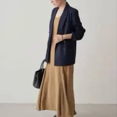 ラウンジドレス　フィブリルキャミワンピース