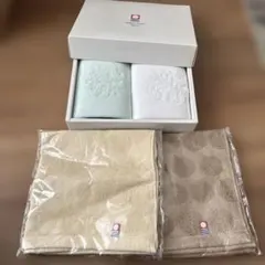 【新品・未使用】今治タオル ギフトセット 4枚セット（フェイス・ハンドタオル）