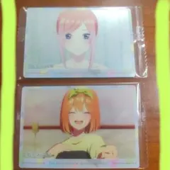 映画五等分の花嫁　ウエハースカードコレクション中野四葉花嫁一花二乃三玖五月風太郎
