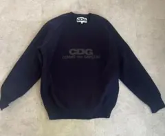 CDG（コムデギャルソン）　ロゴセーター／ロゴニット COMME des GARÇONS】コムデギャルソン CDG ロゴニット Black