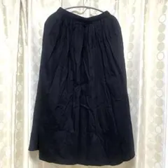 INES DE FRESSANGE ロングスカート　綿100%