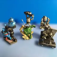 【激レア】鉄人28号 フィギュア ジオラマ まとめ売り タイムスリップグリコのサムネイル