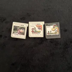 ニンテンドー3DS/DS ソフト 3本セット