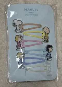 ジェラートピケ×スヌーピー ヘアピンセット PEANUTS 未開封品のサムネイル