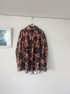 ISSEY MIYAKE 総柄シャツ サイズ2 日本製 花柄シャツのサムネイル